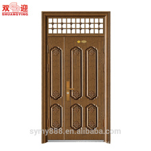 Самые популярные современные декоративные полтора дверного полотна стальные двери